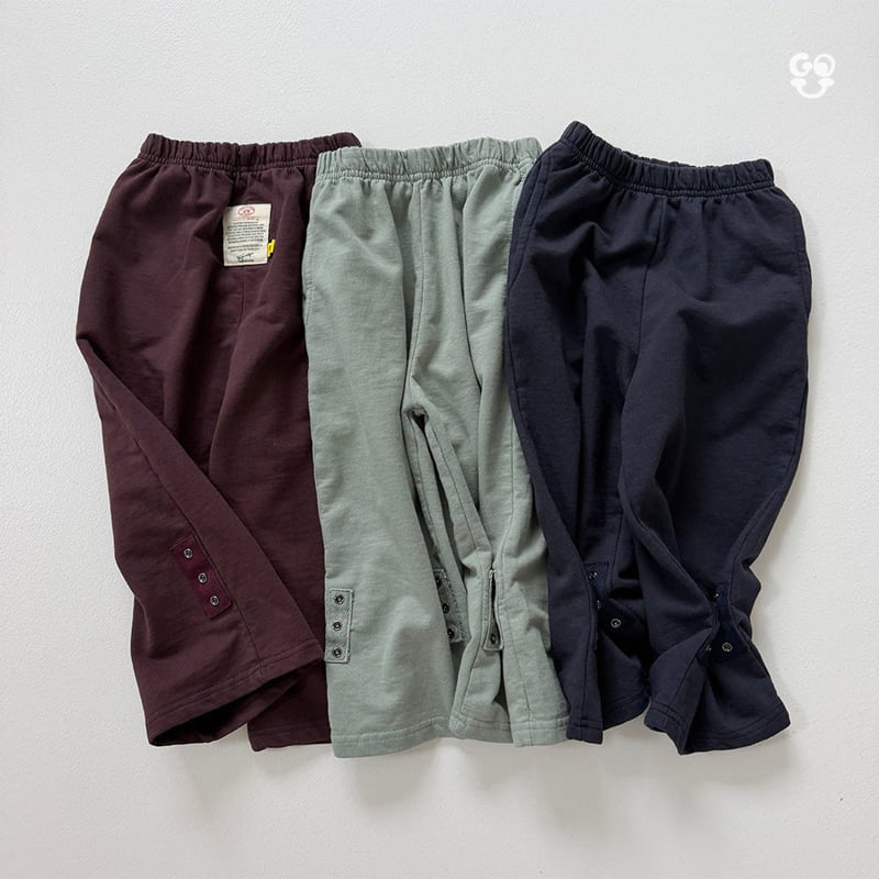 go;u - Korean Children Fashion - #prettylittlegirls - Two-Way Pants
