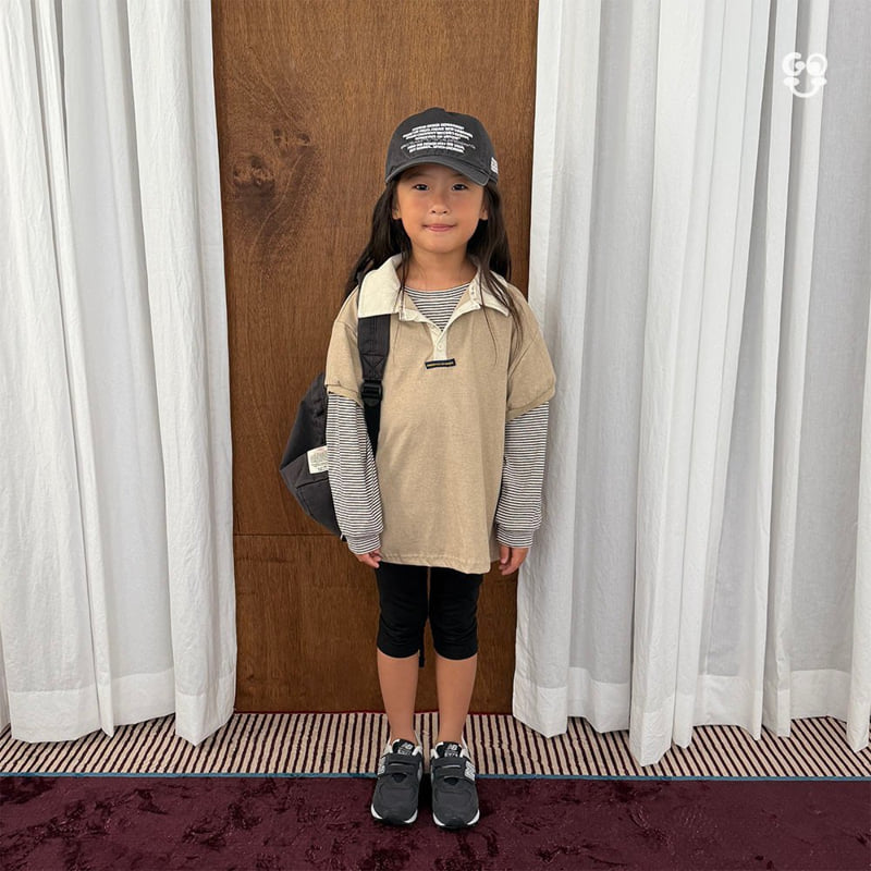 go;u - Korean Children Fashion - #prettylittlegirls - Daily Capri Pants - 3