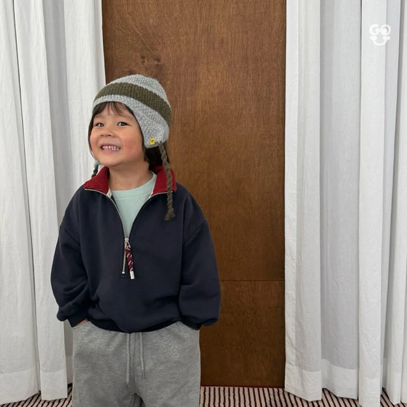 go;u - Korean Children Fashion - #minifashionista - Point Zip-Up - 4