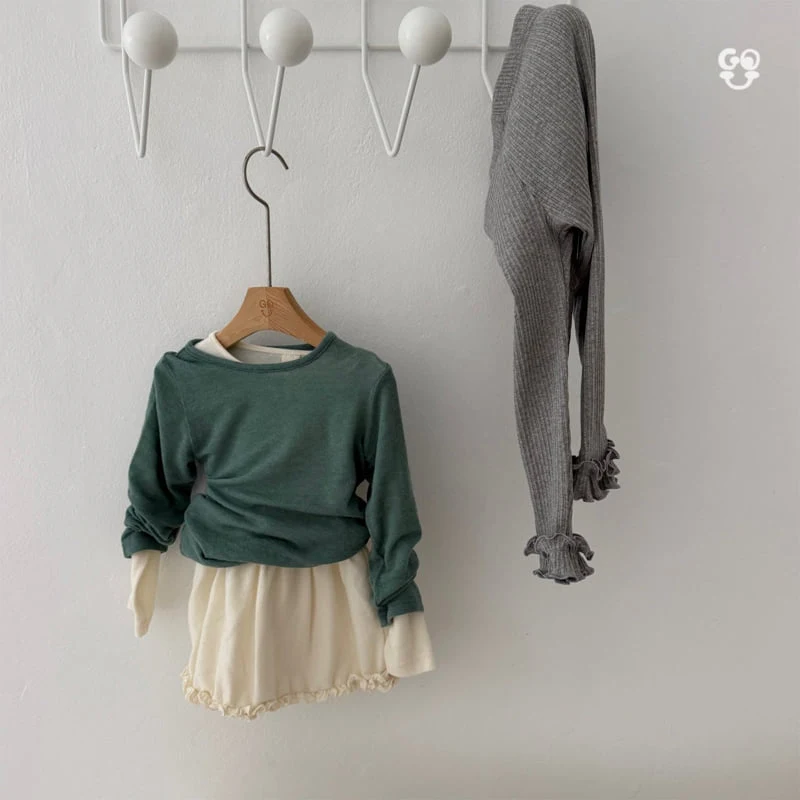 go;u - Korean Children Fashion - #stylishchildhood - Like Joa Tee - 11