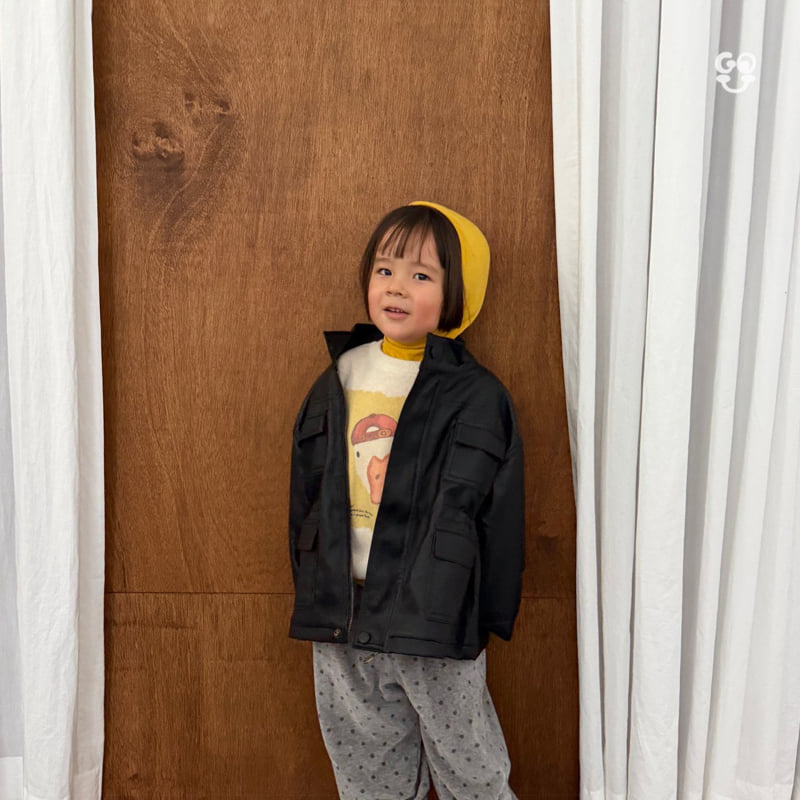 go;u - Korean Children Fashion - #stylishchildhood - Dundun Vegan Leather Jacket - 7
