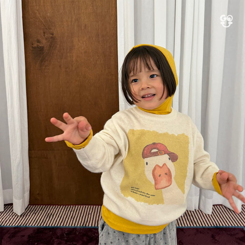 go;u - Korean Children Fashion - #stylishchildhood - Hooded Turtleneck Tee - 6