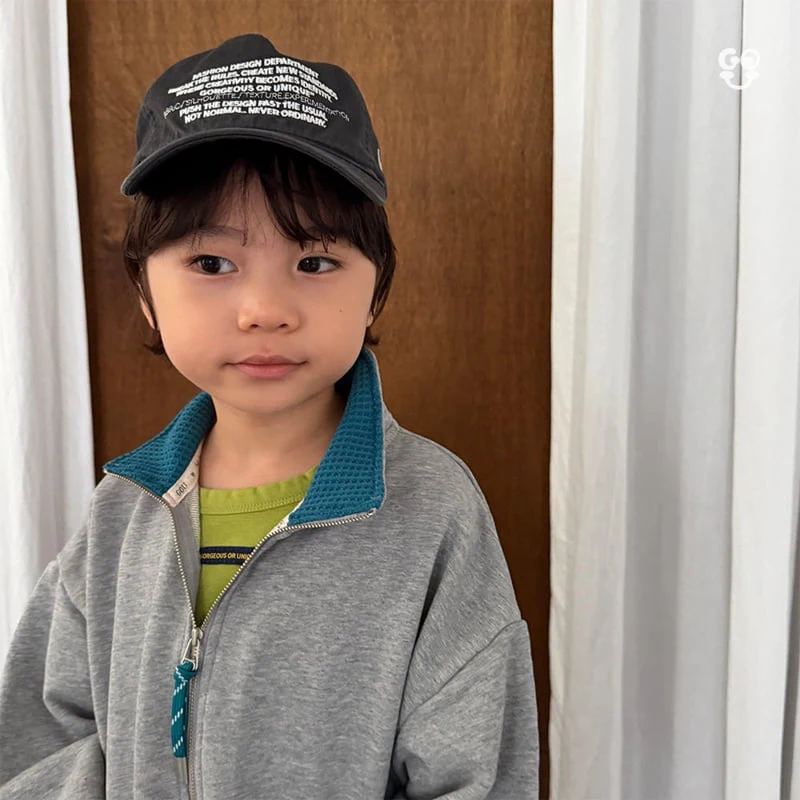 go;u - Korean Children Fashion - #todddlerfashion - Point Zip-up Top - 7