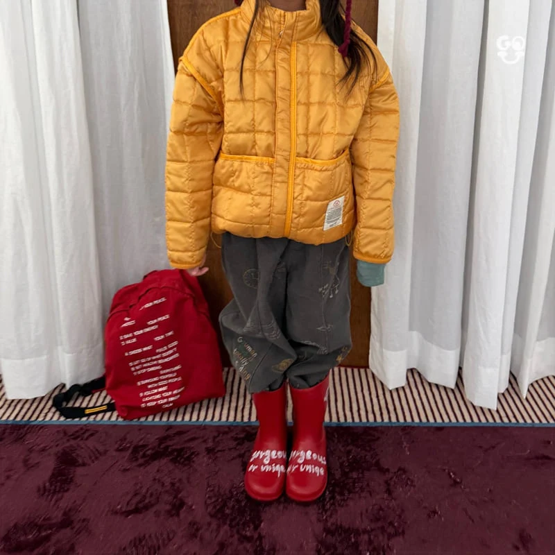 go;u - Korean Children Fashion - #todddlerfashion - Paint Diary Pants - 7