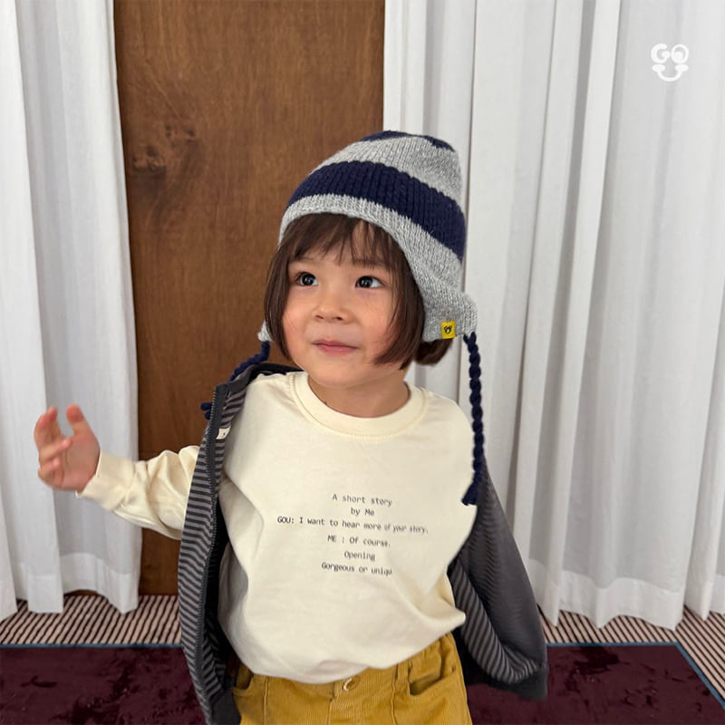 go;u - Korean Children Fashion - #todddlerfashion - Wrap Bonnet - 5