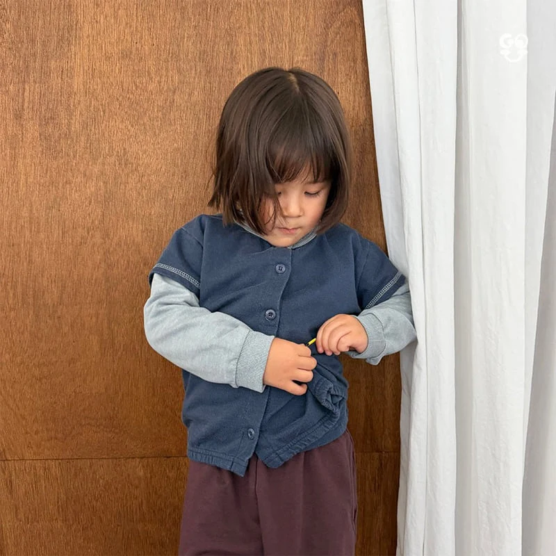 go;u - Korean Children Fashion - #toddlerclothing - Two Cardigan - 12