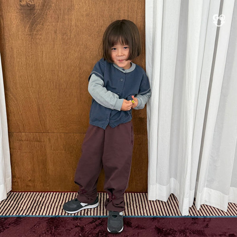go;u - Korean Children Fashion - #toddlerclothing - Two-Piece Cardigan - 3