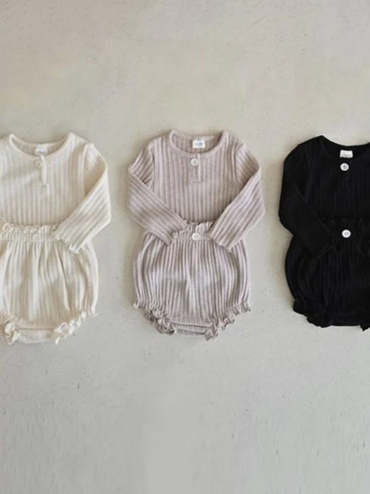 Duri Ribbed Set Duri Ribbed Set by Choucream for Baby - catalog view