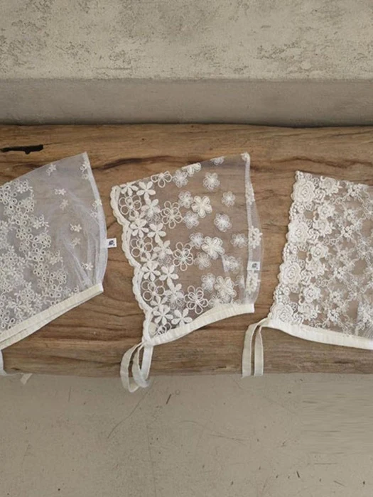 Lace Bonnet Lace Bonnet by Choucream for Baby - catalog view