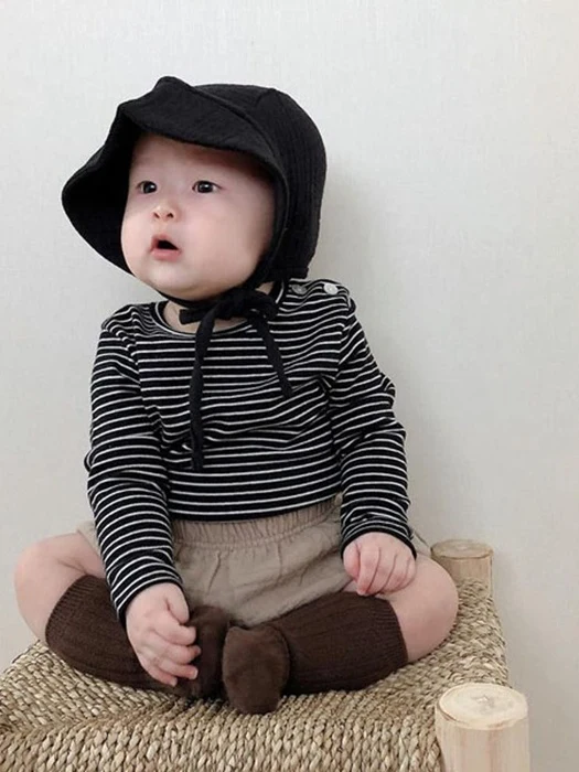 Bebe Striped Tee Bebe Striped Tee by Choucream for Baby - catalog view