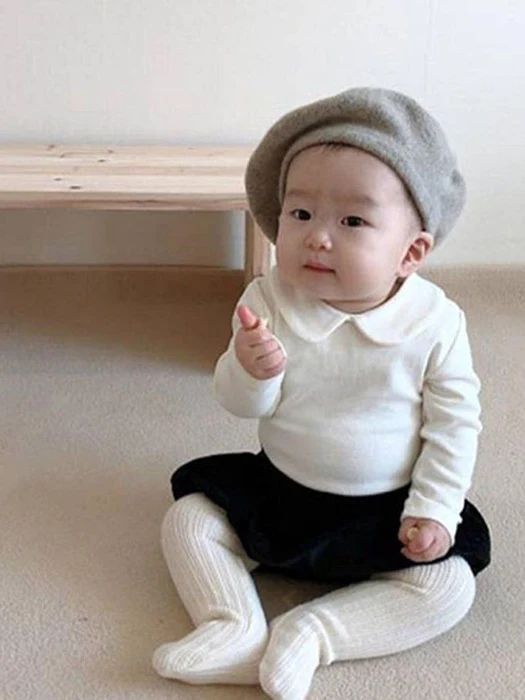 Bebe Collar Tee Bebe Collar Tee by Choucream for Baby - catalog view