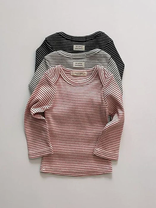 Slim Striped Tee by Choucream for Baby - catalog view