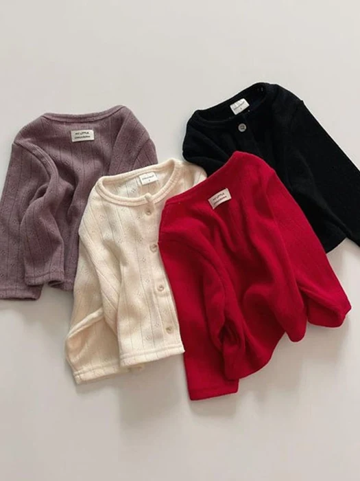 Cozy Knit Cardigan by Choucream for Baby - catalog view