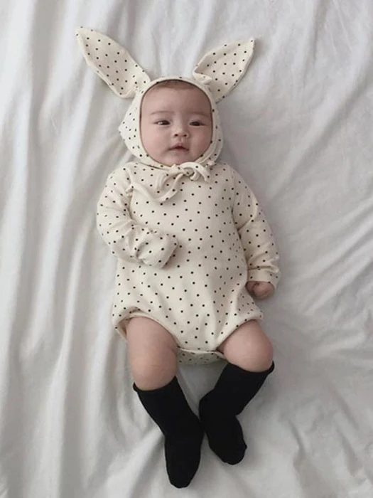 Rabbit Bonnet Suit (Bonnet Set) Rabbit Bonnet Suit (Bonnet Set) by Choucream for Baby - catalog view