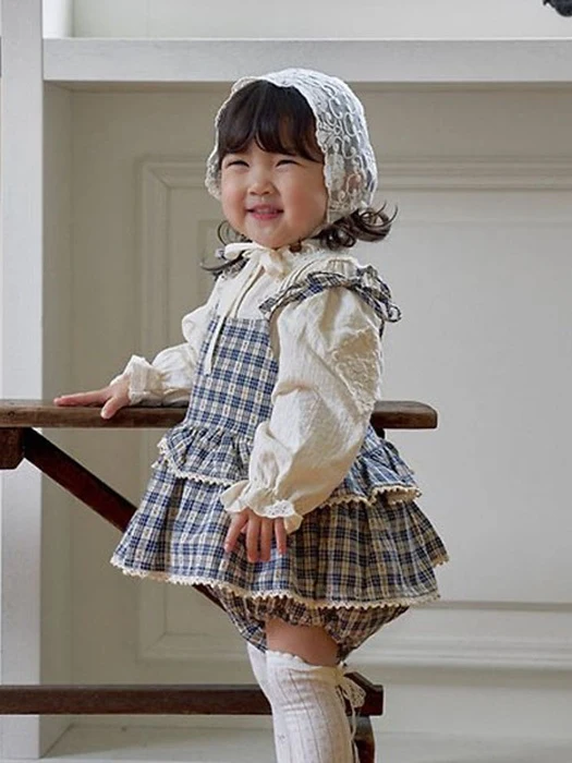 Check Cancan Romper Check Cancan Romper by Marron for Baby - catalog view