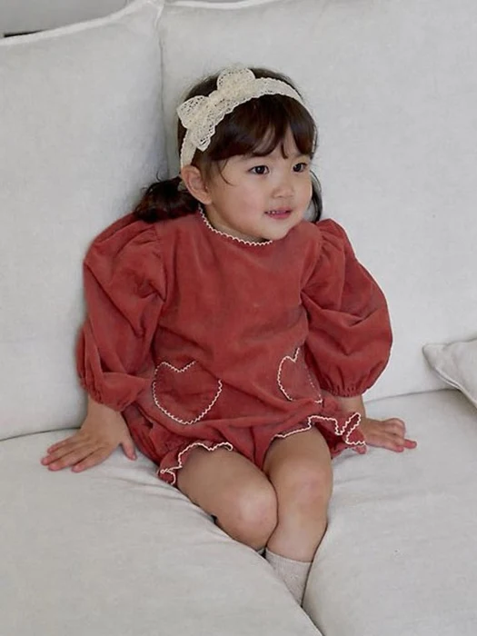 Heart Romper Heart Romper by Marron for Baby - catalog view