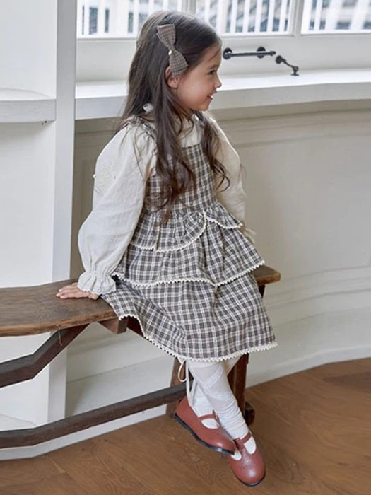 Check Cancan Dress Check Cancan Dress by Marron for Baby - catalog view