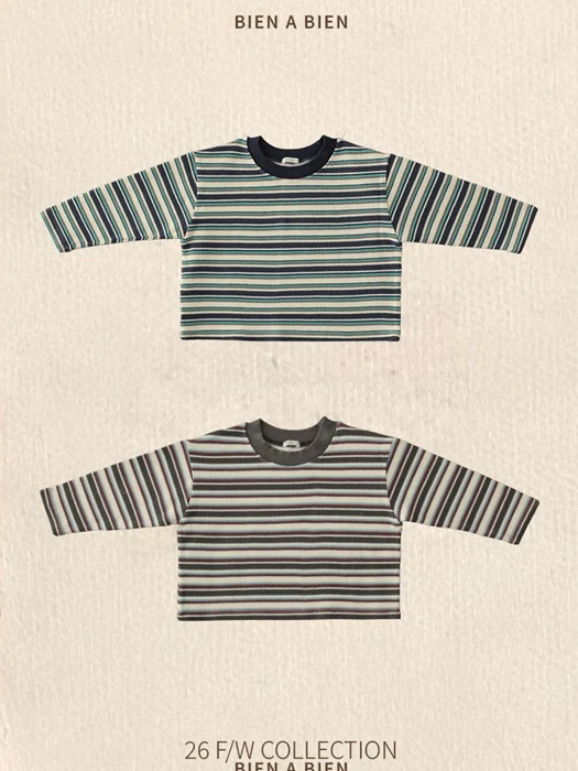 Guseul Striped Tee Guseul Striped Tee by Bien a Bien for Child - catalog view