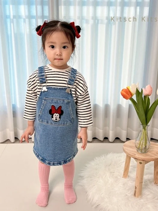 DS Denim Overalls Skirt DS Denim Overalls Skirt by Kitsch Kitsch for Child - catalog view