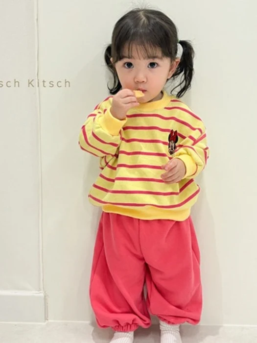 DS Retro Color Chip Striped Top & Bottom Set DS Retro Color Chip Striped Top & Bottom Set by Kitsch Kitsch for Baby - catalog view