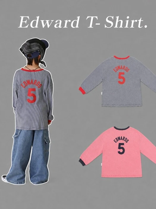 Edward Striped Color Block Tee by Jenny Basic for Child - catalog view