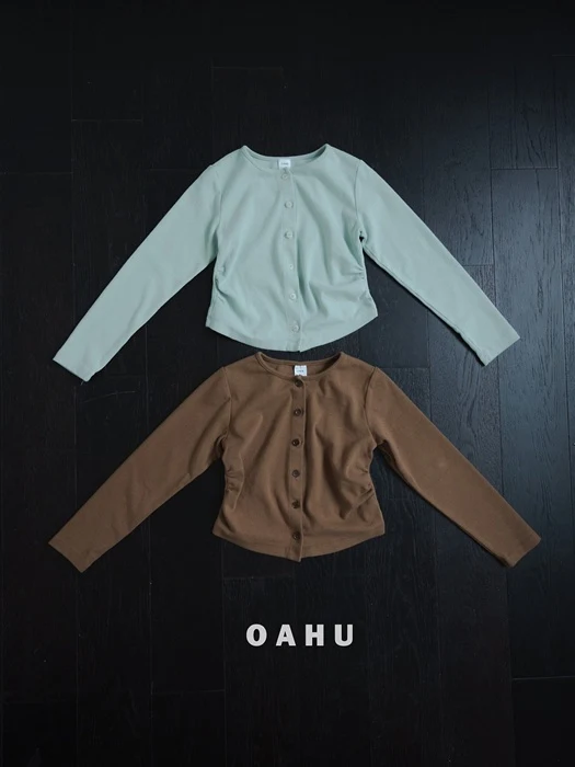 More Shirring Cardigan More Shirring Cardigan by O'ahu for Child - catalog view