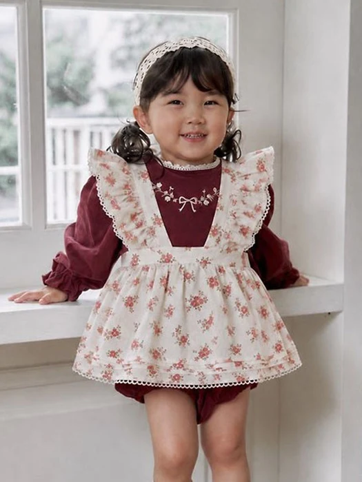 Flower Apron (M) Flower Apron (M) by Marron for Child - catalog view