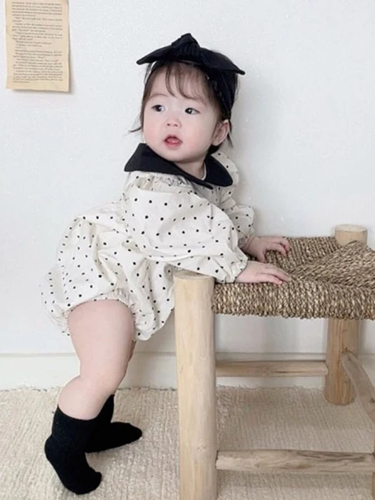 Dot Collar Suit by Choucream for Baby - catalog view