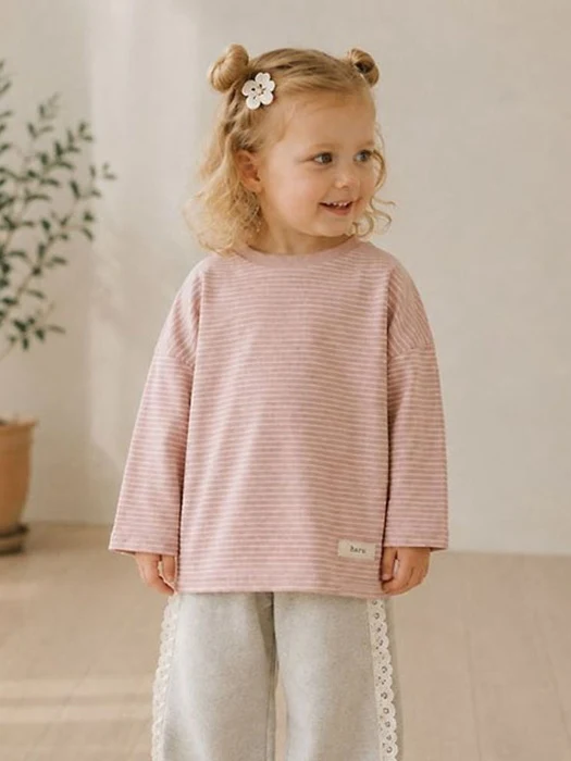 Mori Striped Tee Mori Striped Tee by Haru for Child - catalog view