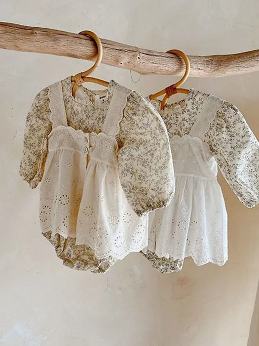 Ellie Romper (Bonnet Set) Ellie Romper (Bonnet Set) by BBABBA for Baby - catalog view