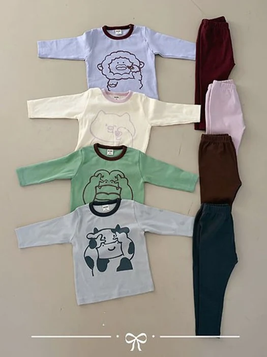 Animal Top & Bottom Set Animal Top & Bottom Set by BBABBA for Baby - catalog view