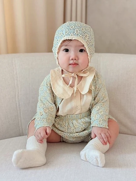 Allub Lace Cardigan Allub Lace Cardigan by BBABBA for Baby - catalog view