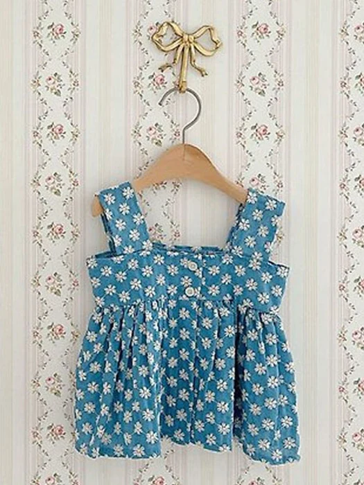 Blue Flower Bustier – Baby Blue Flower Bustier - Baby by BBABBA for Baby - catalog view