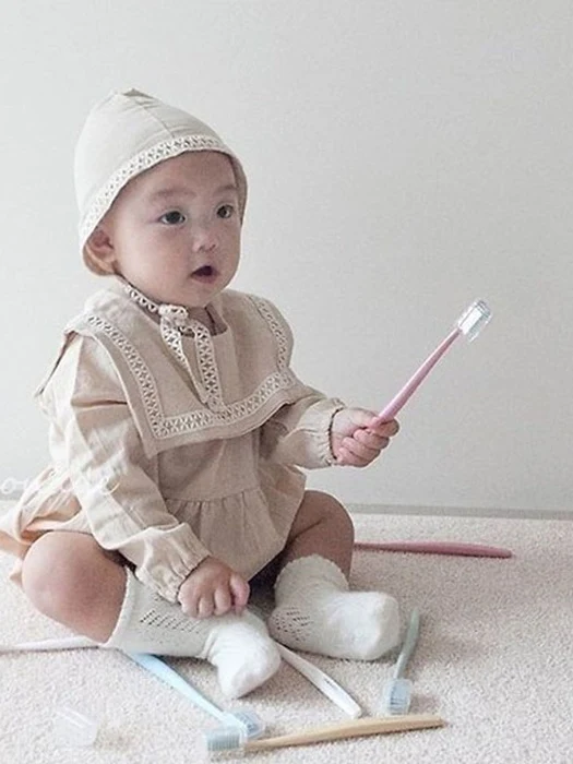 Fruits (Romper-Bonnet Set) Fruits (Romper-Bonnet Set) by Lemonade for Baby - catalog view