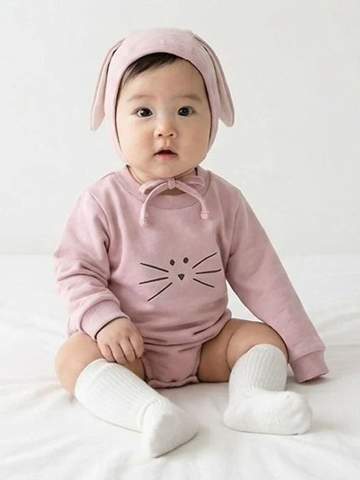 Bunny Bunny (Romper-Hat Set) by Lemonade for Baby - catalog view