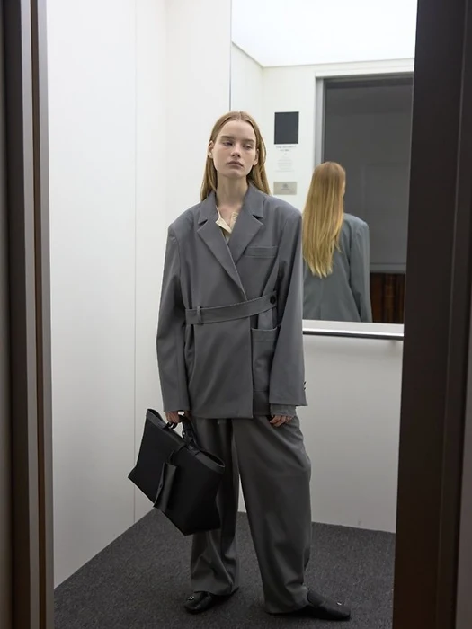 Belted Jacket Belted Jacket by Uoov for Women - catalog view
