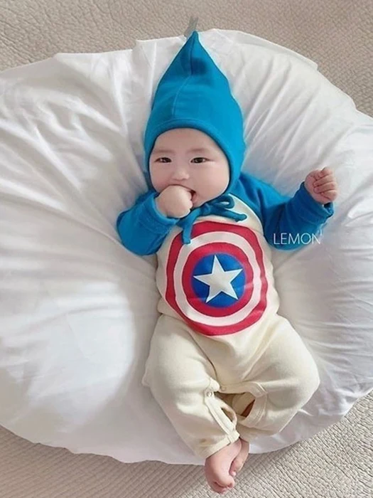 Captain Raglan (Romper-Hat Set) Captain Raglan (Romper-Hat Set) by Lemonade for Baby - catalog view
