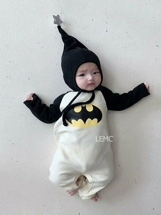 Bat Raglan (Romper-Hat Set) Bat Raglan (Romper-Hat Set) by Lemonade for Baby - catalog view
