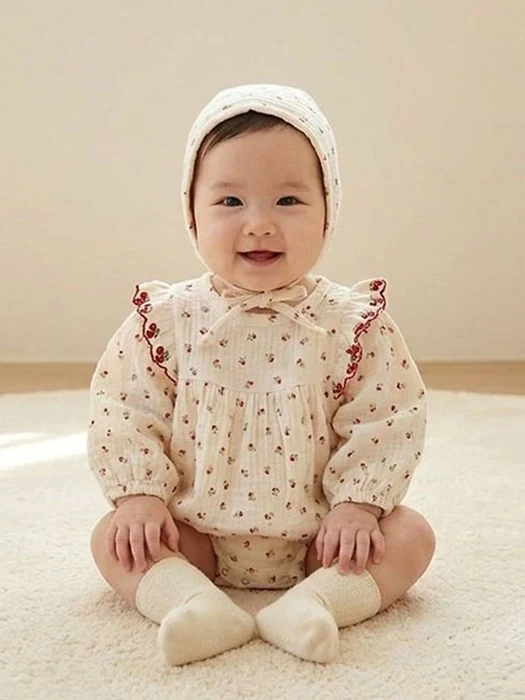 Sorrel (Romper-Bonnet Set) Sorrel (Romper-Bonnet Set) by Lemonade for Baby - catalog view