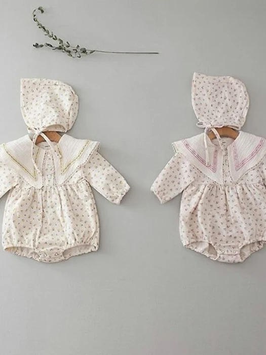 Rose (Romper-Bonnet Set) Rose (Romper-Bonnet Set) by Lemonade for Baby - catalog view