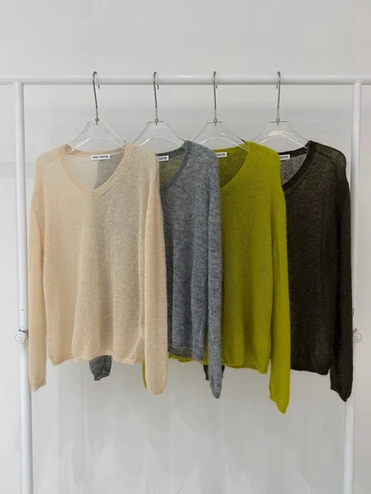 M Mide V-neck Knit Pullover M Mide V-neck Knit Pullover by Neroli36 for Women - catalog view