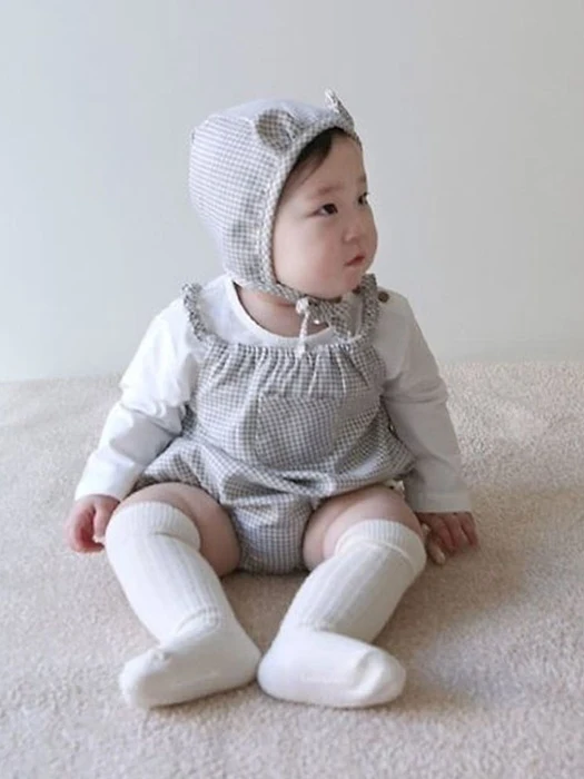 Niche Overalls (Overalls-Bonnet Set) Niche Overalls (Overalls-Bonnet Set) by Lemonade for Baby - catalog view