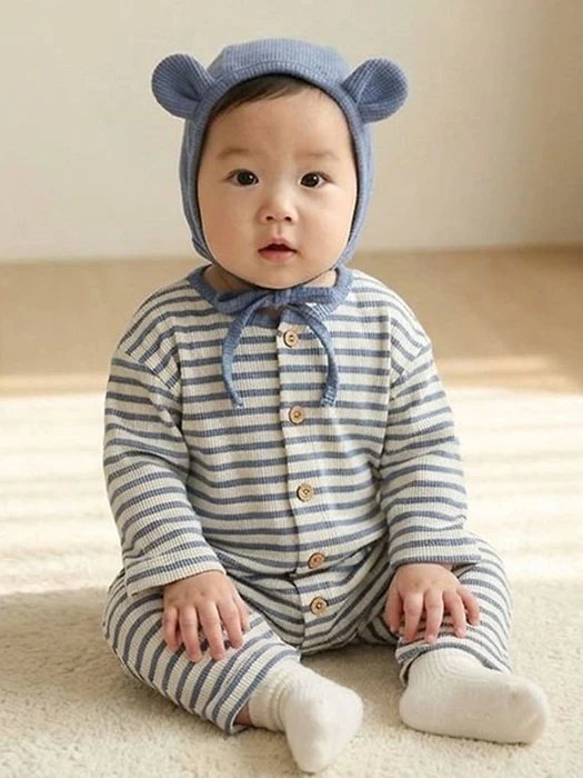 Coco Suit (Romper-Bonnet Set) Coco Suit (Romper-Bonnet Set) by Lemonade for Baby - catalog view