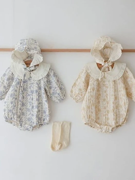 Margaret (Romper-Bonnet Set) Margaret (Romper-Bonnet Set) by Lemonade for Baby - catalog view