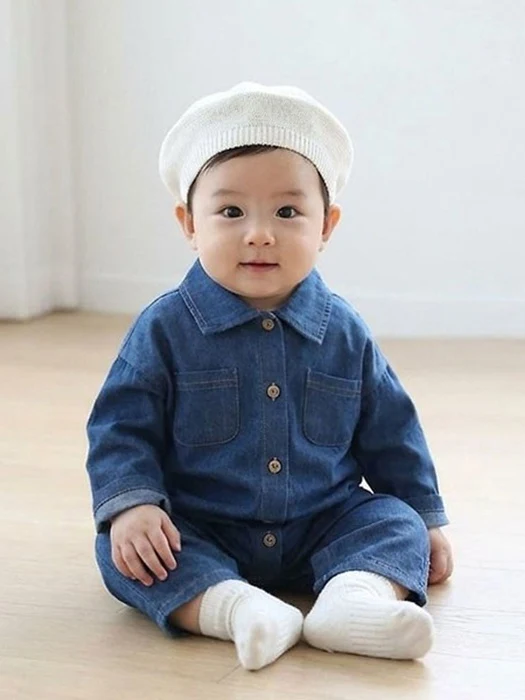 Mild Collar Romper Mild Collar Romper by Lemonade for Baby - catalog view