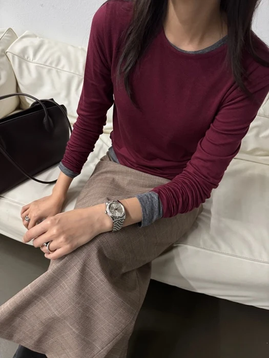 Ash Wool Tee Ash Wool Tee by Neroli36 for Women - catalog view