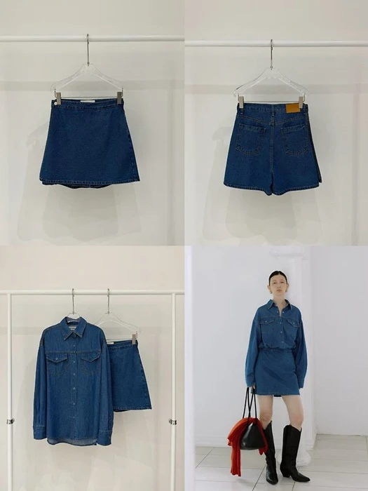 Autumn Denim Skirt Autumn Denim Skirt by Neroli36 for Women - catalog view