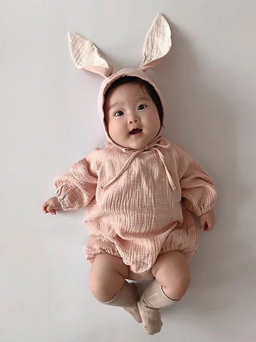 Bunny Romper (Bonnet Set) Bunny Romper (Bonnet Set) by BBABBA for Baby - catalog view