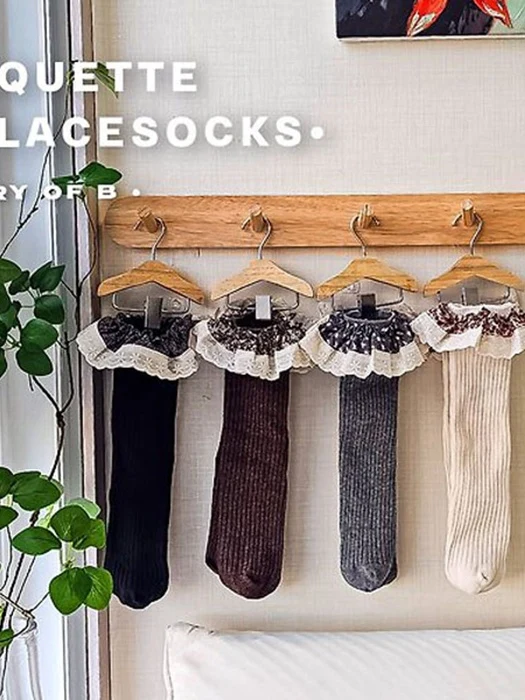Coquette Lace Socks by Ttottoa for Baby - catalog view