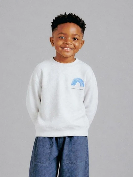 New Rainbow Sweatshirt (5~11) New Rainbow Sweatshirt (5~11) by Delight for Child - catalog view